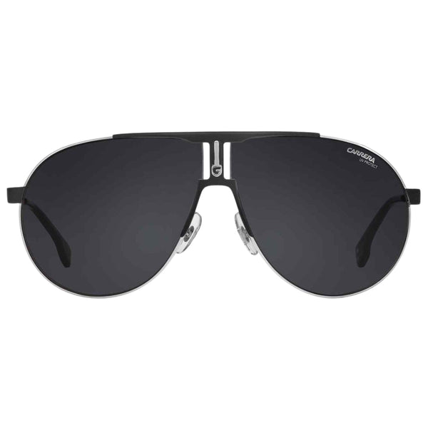 Carrera 1005 S 0Ti7 00 Ruthenium Black Matte Black Ir Gray Blue Lens Sunglasses