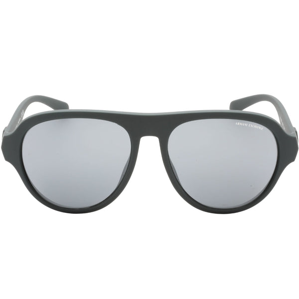 Armani Exchange 0AX4126SU 83016G Matte Dark Green Sunglasses 58/16/145