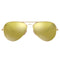 Ray-Ban Aviator Light Brown Lens Gold Sunglasses 0RB3025 112 93