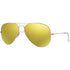 Ray-Ban Aviator Light Brown Lens Gold Sunglasses 0RB3025 112 93