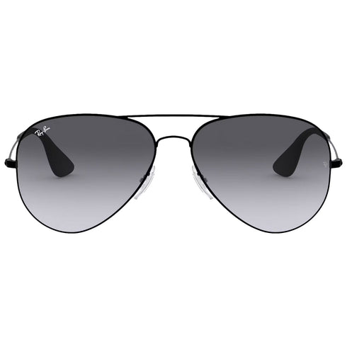 Ray-Ban Pilot Grey Gradient Lens Black Sunglasses 0RB3558 002 8G