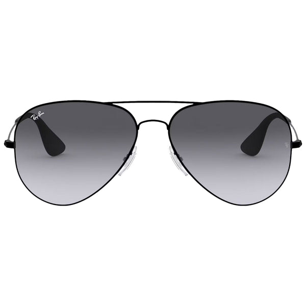 Ray-Ban Pilot Grey Gradient Lens Black Sunglasses 0RB3558 002 8G