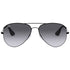 Ray-Ban Pilot Grey Gradient Lens Black Sunglasses 0RB3558 002 8G