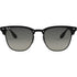 Ray-Ban Blaze Clubmaster Grey Gradient Lens Black Sunglasses 0RB3576N 153 11