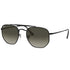 Ray-Ban Marshal Grey Gradient Lens Black Sunglasses 0RB3648 002 71