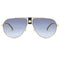 Carrera Grey Mirror Lens Gold Black Sunglasses One Size