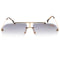 Carrera Grey SF Gold SP Lens Gold Sunglasses One Size