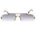 Carrera Grey SF Gold SP Lens Gold Sunglasses One Size