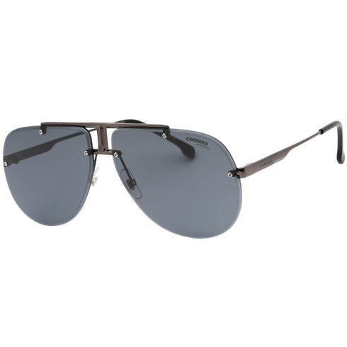 Carrera Grey Lens Ruthenium Black Sunglasses One Size