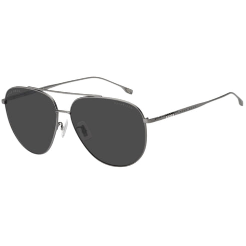 Hugo Boss Dark Silver Sunglasses 1296 F R809