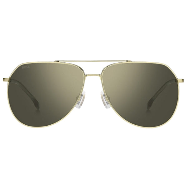 Hugo Boss Gold Antireflex Lens Gold Sunglasses One Size