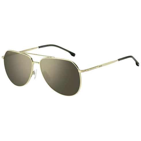 Hugo Boss Gold Antireflex Lens Gold Sunglasses One Size