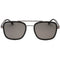 Hugo Boss Grey Polarized Lens Dark Ruthenium Grey Sunglasses One Size