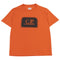 C.P. Company Patch Logo Kids Orange T-Shirt 8Y