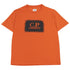 C.P. Company Patch Logo Kids Orange T-Shirt 8Y
