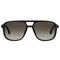 Carrera Brown Lens Black Sunglasses One Size