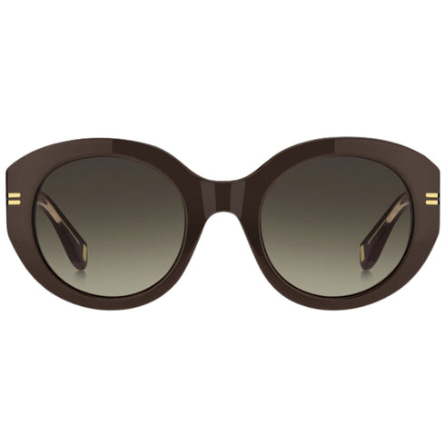 Marc Jacobs Brown Rounded Framed Brown Gradient Lensed Sunglasses MJ 1110 009Q HA