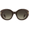 Marc Jacobs Brown Rounded Framed Brown Gradient Lensed Sunglasses MJ 1110 009Q HA