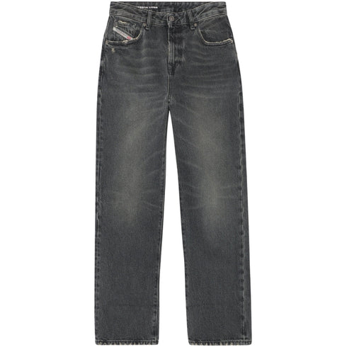 Diesel 1995 D-SARK PANTALONI 007K8 Black 5 pockets Mens W32 / 32L