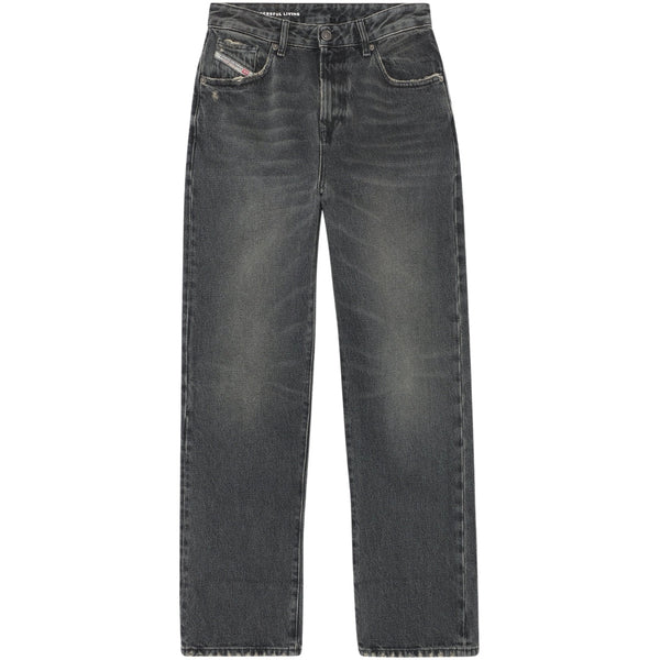 Diesel 1995 D-SARK PANTALONI 007K8 Black 5 pockets Mens W32 / 32L