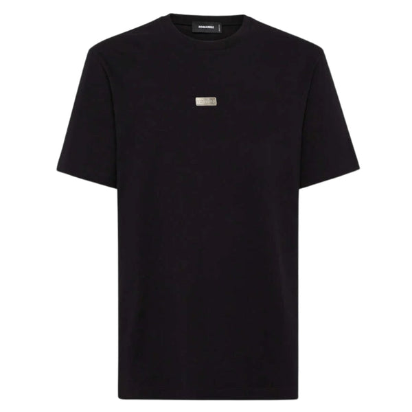 Dsquared2 S74Gd1429 D20020 900 Logo T Shirt Black