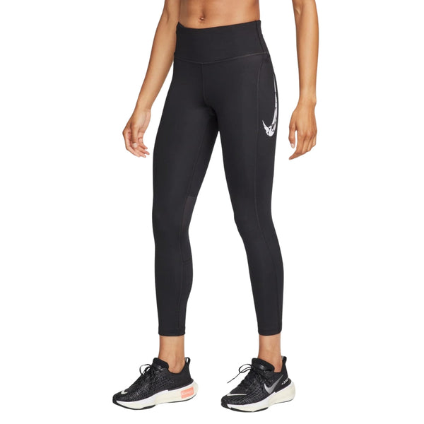 Nike Fn3268 010 Black Leggings Womens
