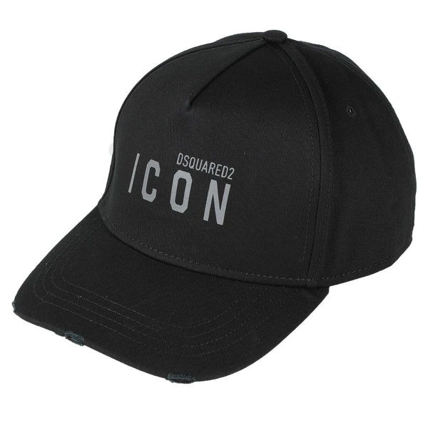 Dsquared2 Bcm0413 05C04011 M1723 Black Silver Cargo Baseball Cap Mens