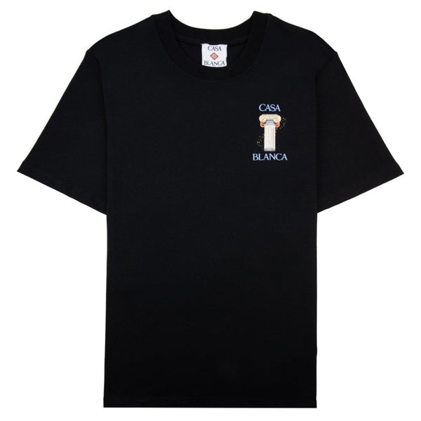 Casablanca La Colonne Printed T-Shirt Black T-Shirt