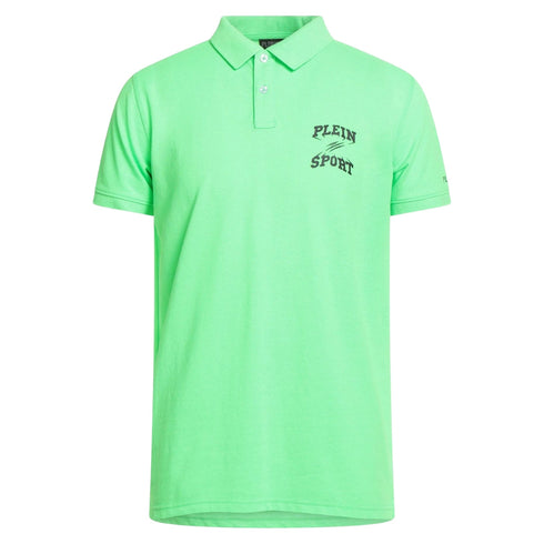 Plein Sport Ps25Mpl01 Green Polo Shirt Male