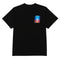 Casablanca Gradient Stacked Logo Black T Shirt