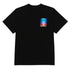 Casablanca Gradient Stacked Logo Black T Shirt