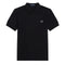 Fred Perry Black Plain Polo Shirt
