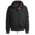 Parajumpers Gobi Spring Off Black Hooded Bomber Jacket