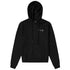 Off White Ombb034S21Fle0031001 Ow Arrow Logo Slim Zip Hoodie Black White 1001 Black Zip Hoodie Mens