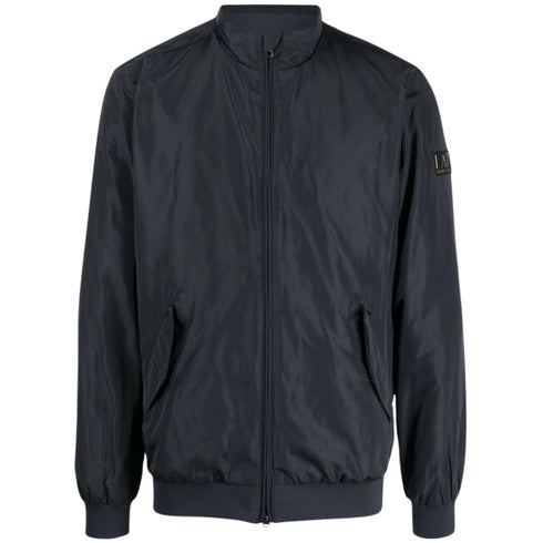 Ea7 3Rpb24 Pnt3Z 1578 Midnight Blue Bomber Jacket Mens - Style Centre Wholesale