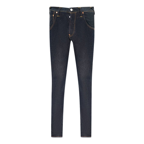 Evisu 2018 Yamato Military Drop Crotch Blue Jeans