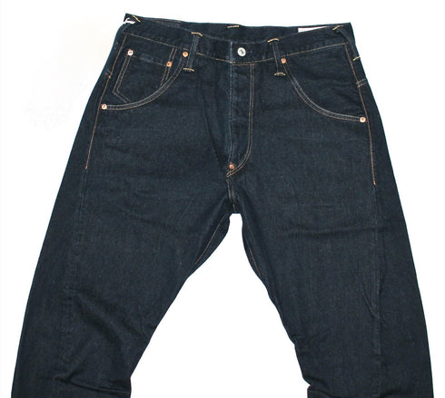 Evisu 2018 Yamato Military Drop Crotch Blue Jeans