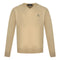 Aquascutum A Logo Beige V Neck Jumper 2036 900201