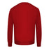 Aquascutum Check Logo Red V Neck Jumper