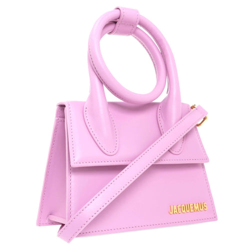Jacquemus Le Chiquito Noeud Light Pink 213BA005-3060-410 PINK BAGS Womens One Size