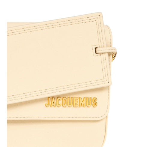 Jacquemus Le Carinu Ivory 213BA008-3069-120 WHITE BAGS Womens One Size