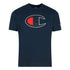 Champion Large C Logo Navy T Shirt