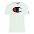 Champion Large Logo White T Shirt 214405 WW001
