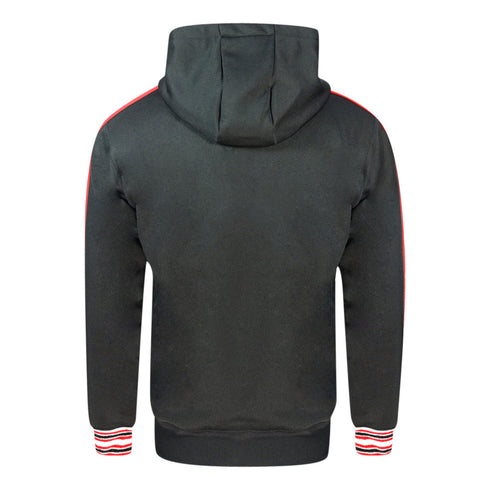 Champion Half Zip Large Logo Black Hoodie