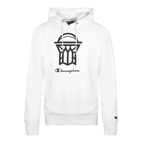 Champion Nba2K League Nets Logo White Hoodie