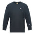 Champion Small Logo Navy Blue Sweatshirt