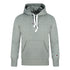 Champion Digital Print Logo Grey Hoodie 216961 EM525
