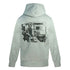 Champion Digital Print Logo Grey Hoodie 216961 EM525