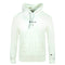Champion Digital Print Logo White Hoodie