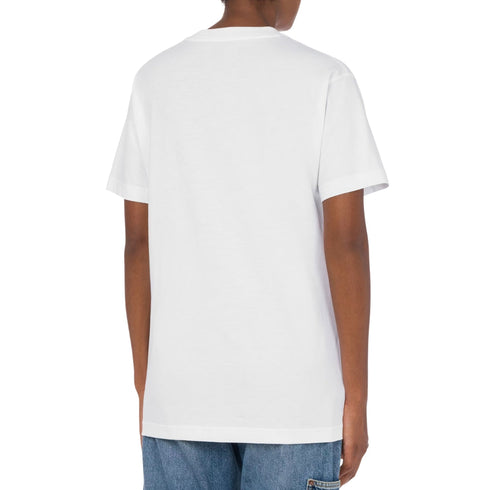 MOSCHINO 221EA07160541 1001 WHITE T-SHIRT FEMALE XS
